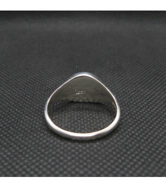 R002106 Genuine Sterling Silver Ring Zodiac Sign Leo Hallmarked Solid 925 Handmade